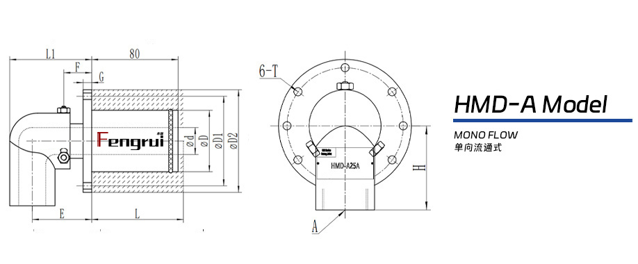 HMD-A型連鑄設備旋轉接頭圖紙