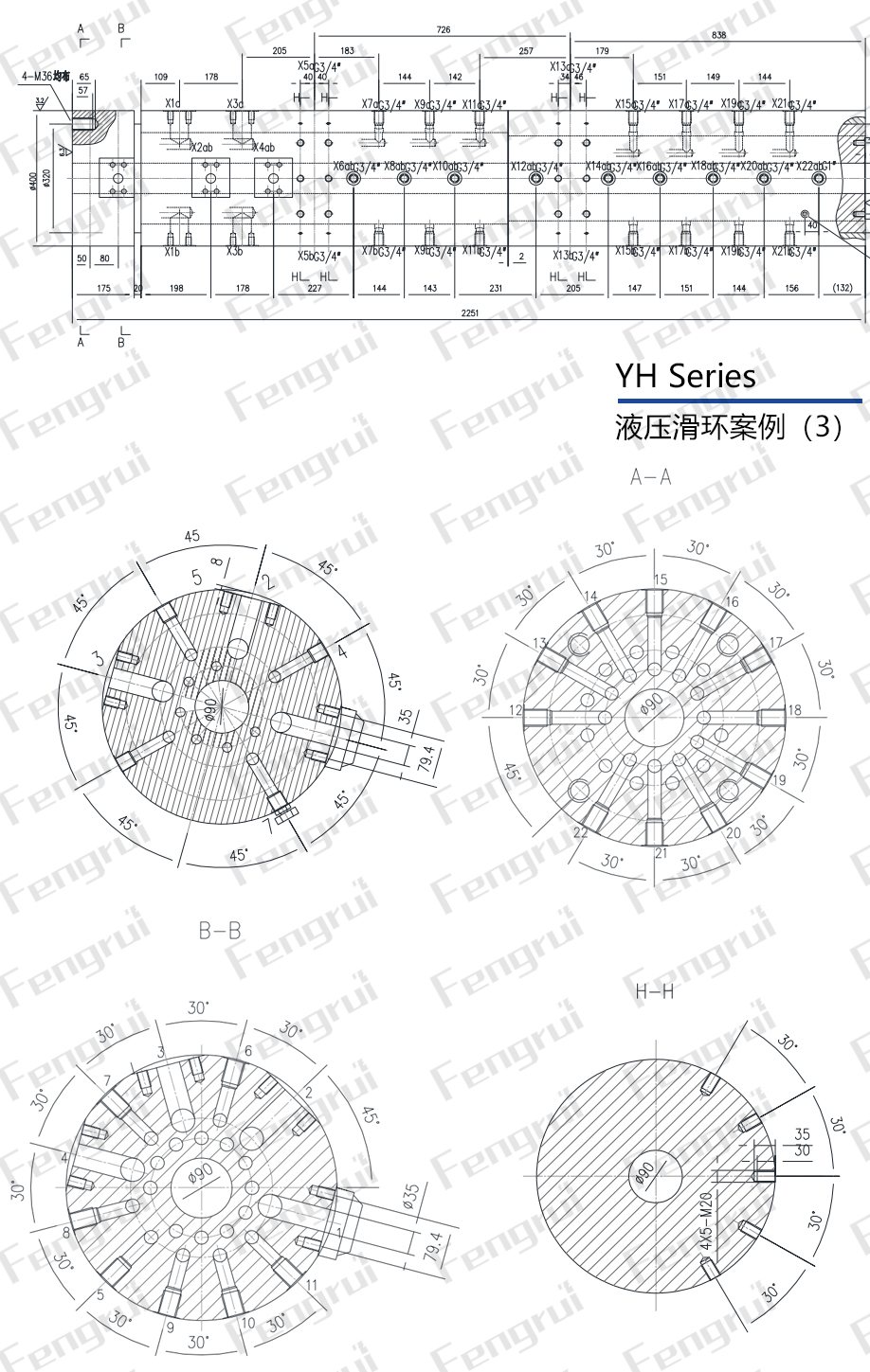 航空航天多通路旋轉接頭